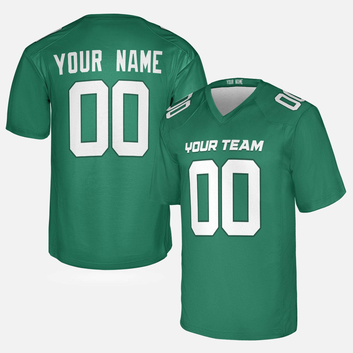 Personalized Philadelphia Fan Kelly Green Football Jersey – Custom Name & Number
