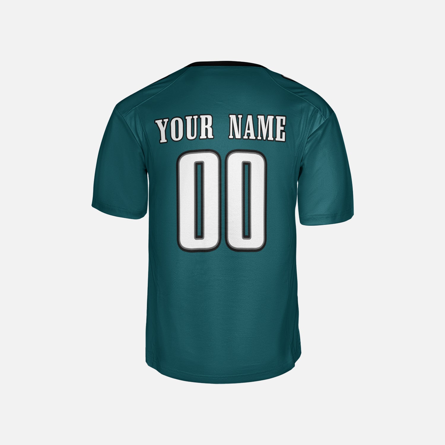 Personalized Philadelphia Fan Midnight Green Football Jersey – Custom Name & Number