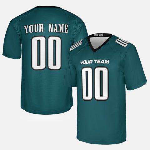 Personalized Philadelphia Fan Midnight Green Football Jersey – Custom Name & Number