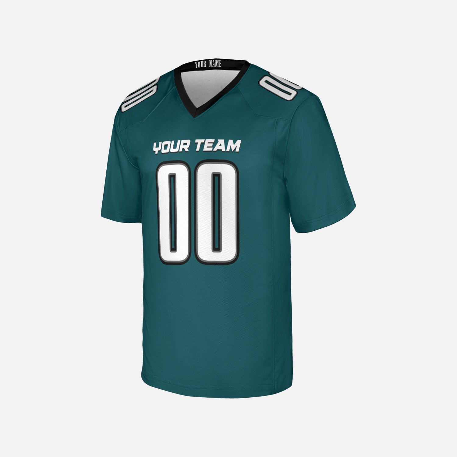 Personalized Philadelphia Fan Midnight Green Football Jersey – Custom Name & Number