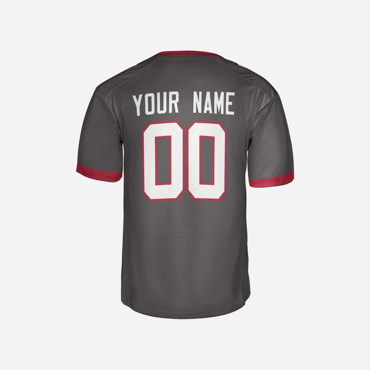 Personalized Tampa Bay Fan Pewter Football Jersey – Alternate Style Custom Name & Number