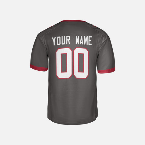 Personalized Tampa Bay Fan Pewter Football Jersey – Alternate Style Custom Name & Number