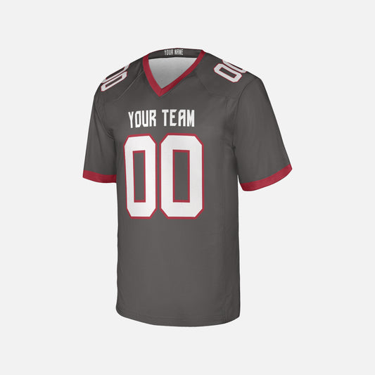 Personalized Tampa Bay Fan Pewter Football Jersey – Alternate Style Custom Name & Number