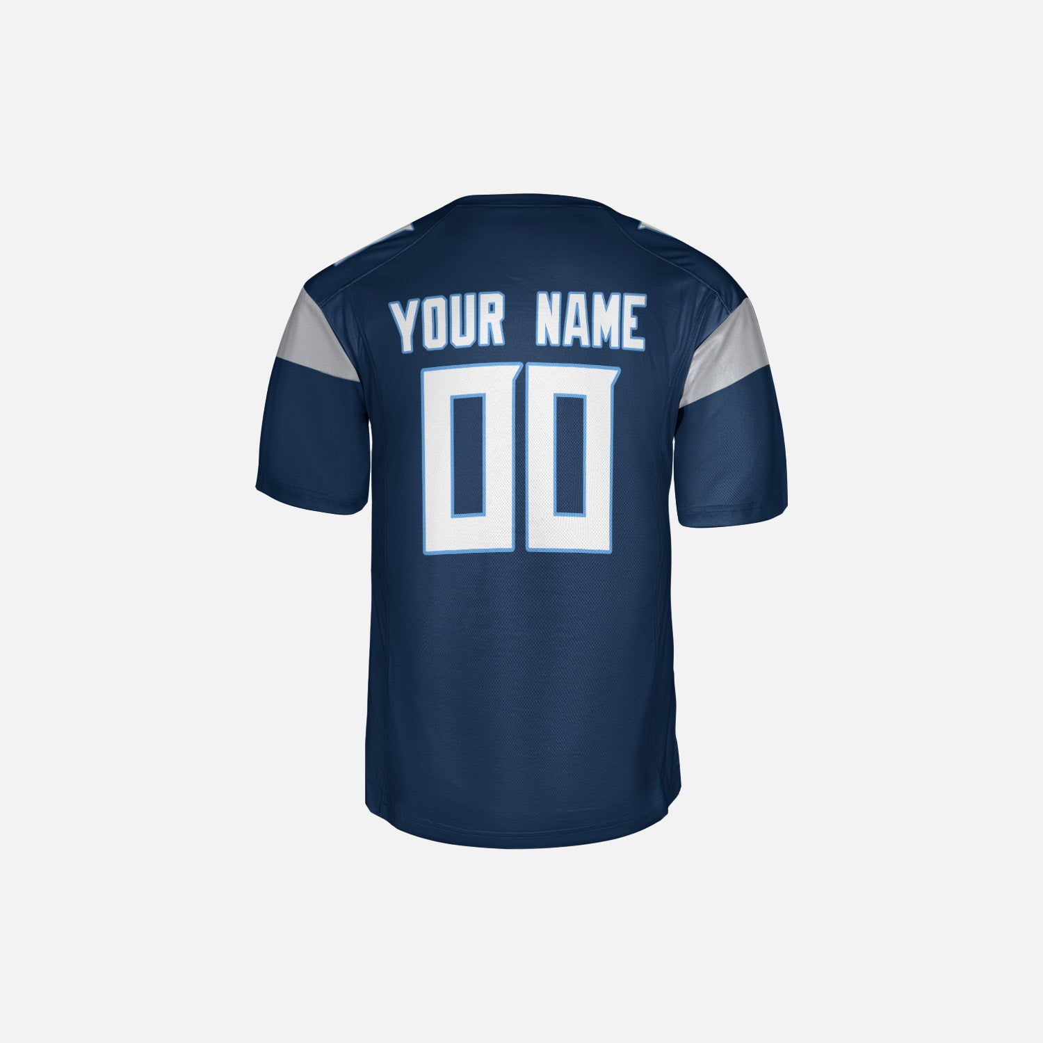 Personalized Tennessee Fan Navy Football Jersey – Custom Name & Number