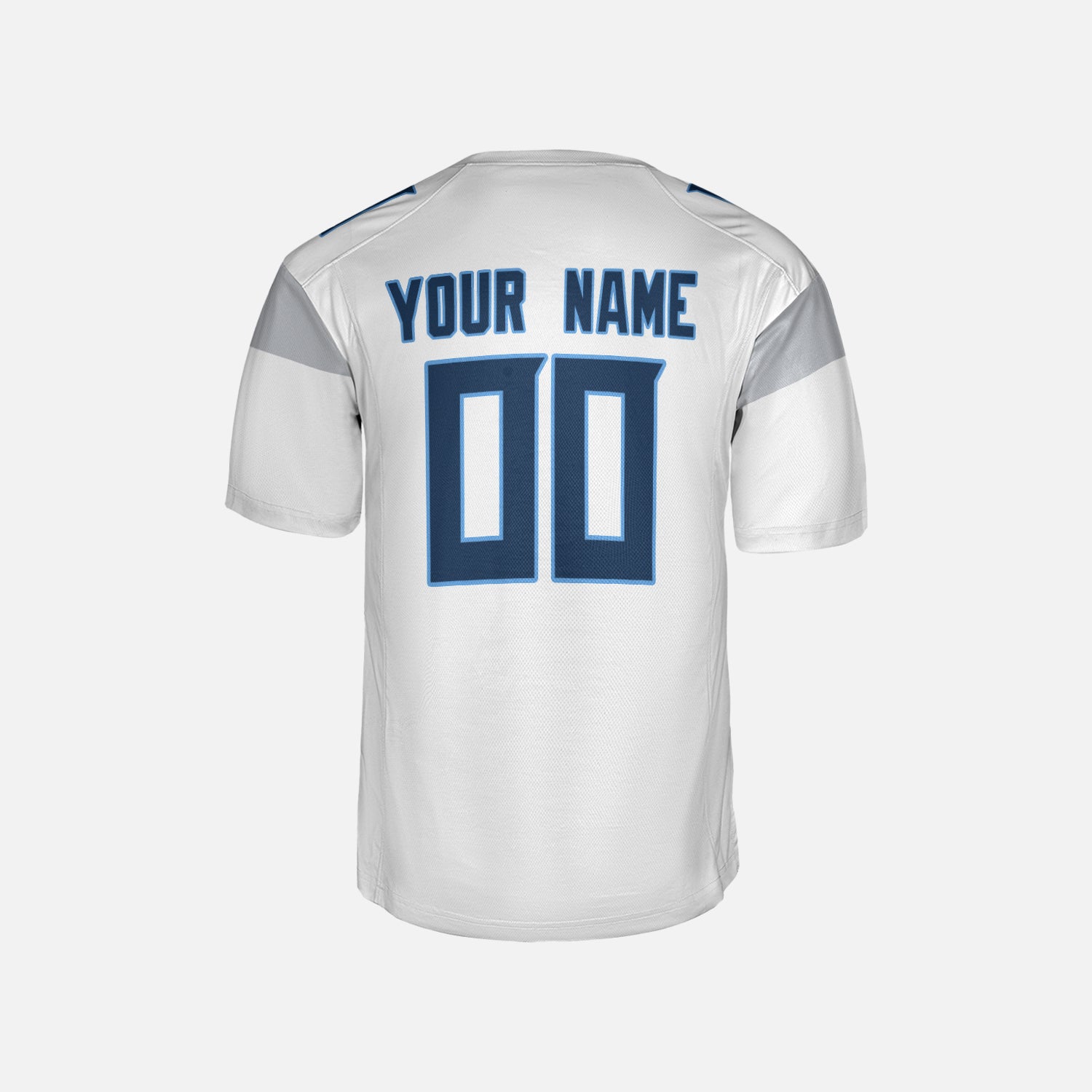 Personalized Tennessee Fan White Football Jersey – Custom Name & Number