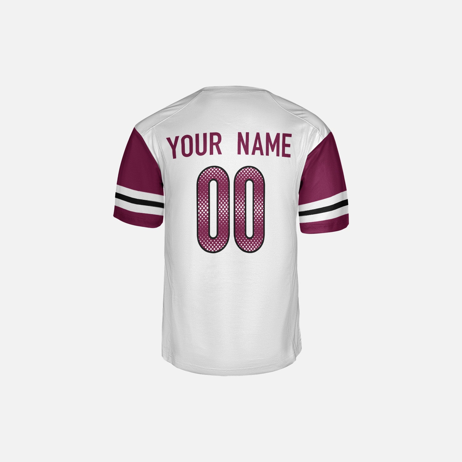 Personalized Washington DC Fan White Football Jersey – Custom Name & Number