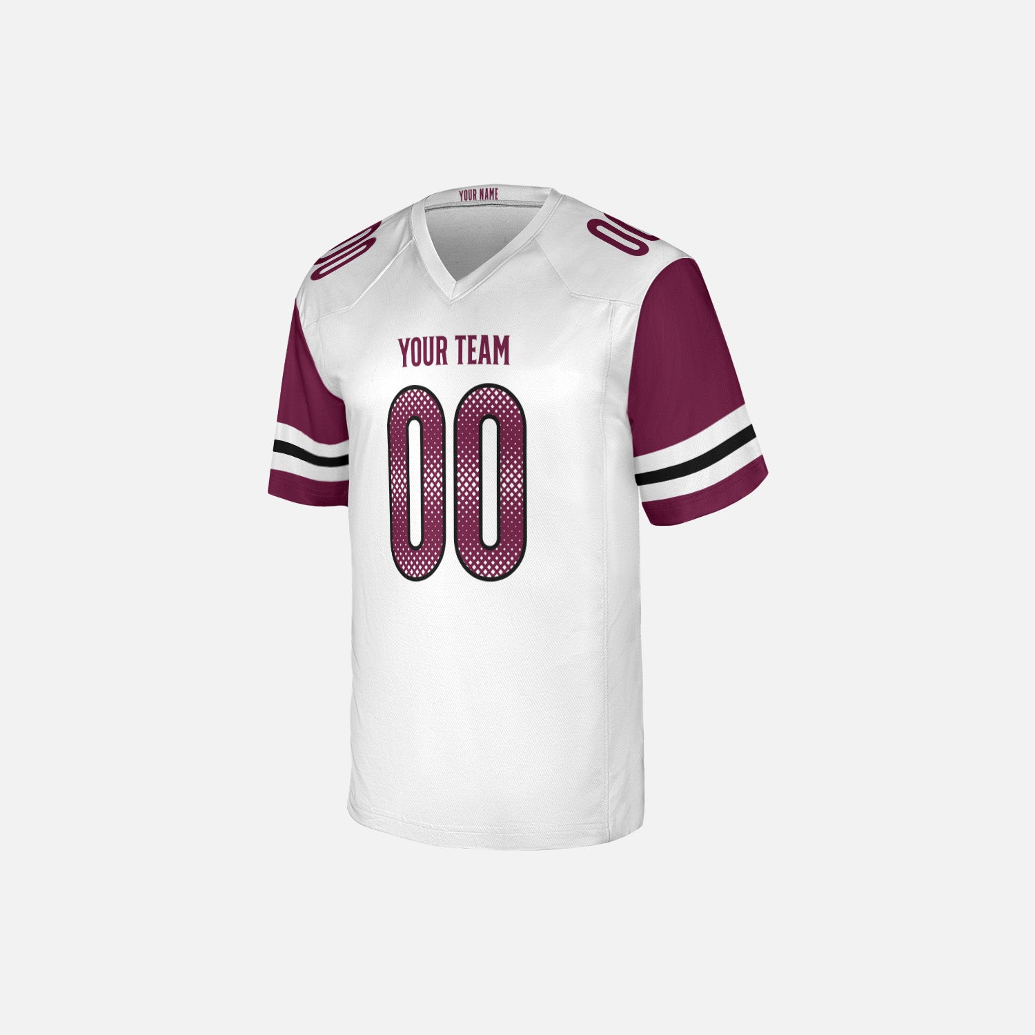 Personalized Washington DC Fan White Football Jersey – Custom Name & Number