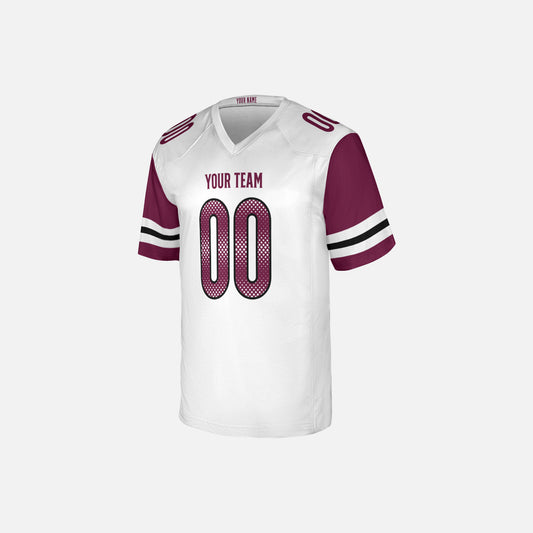 Personalized Washington DC Fan White Football Jersey – Custom Name & Number