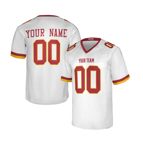 Personalized Washington Commanders White Alternate 2 Super Bowl Era Game Football Jersey – Custom Name & Number
