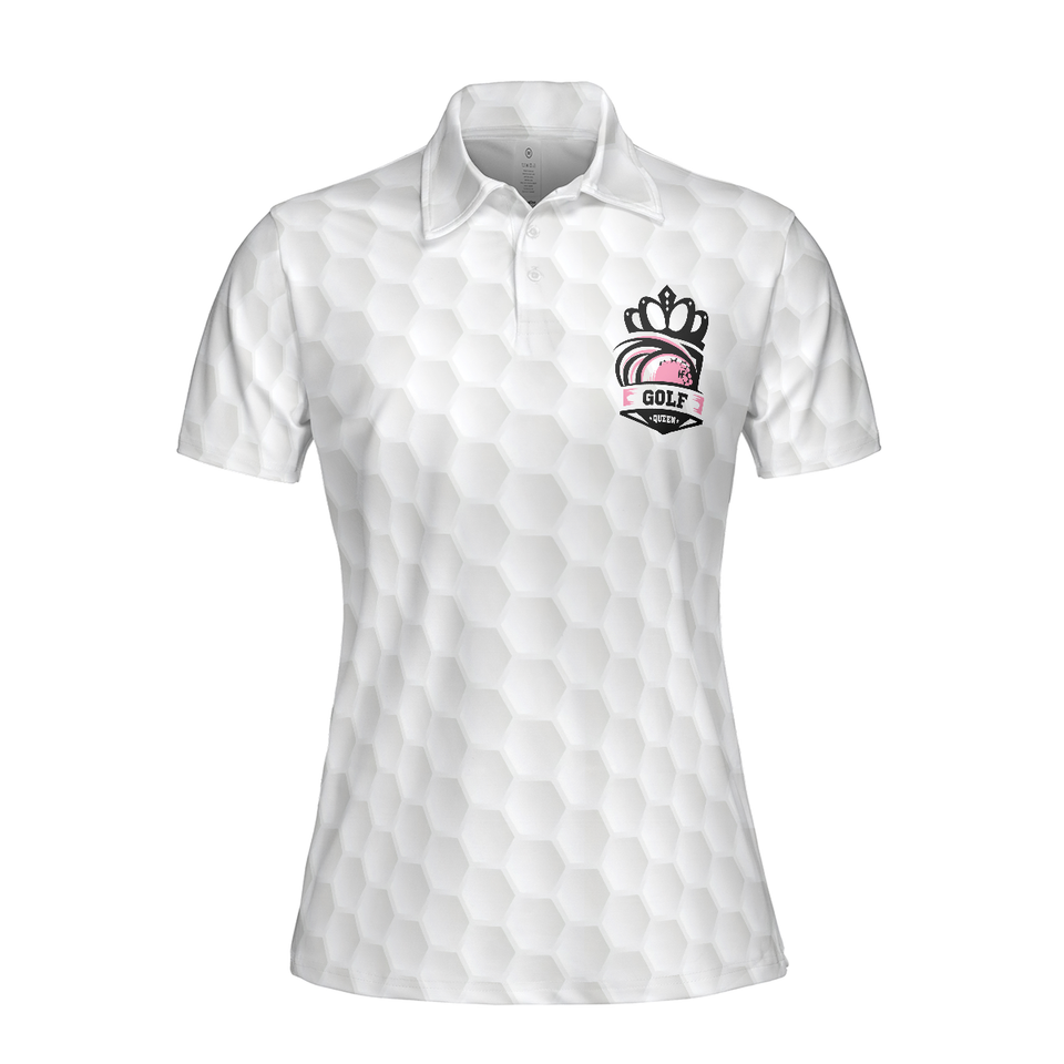 Personalized Women's Golf Shirt Polo - What Swings Like A Girl Really Means Golf Short Sleeve